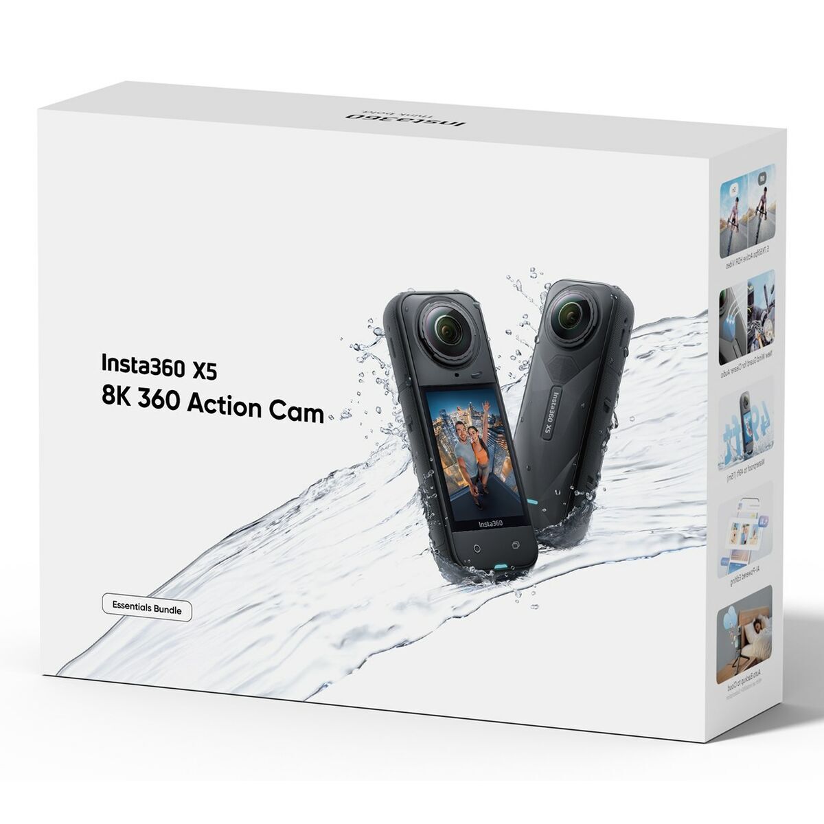 Ψηφιακή φωτογραφική μηχανή Insta360 CINSAAHA(X504) Μαύρο