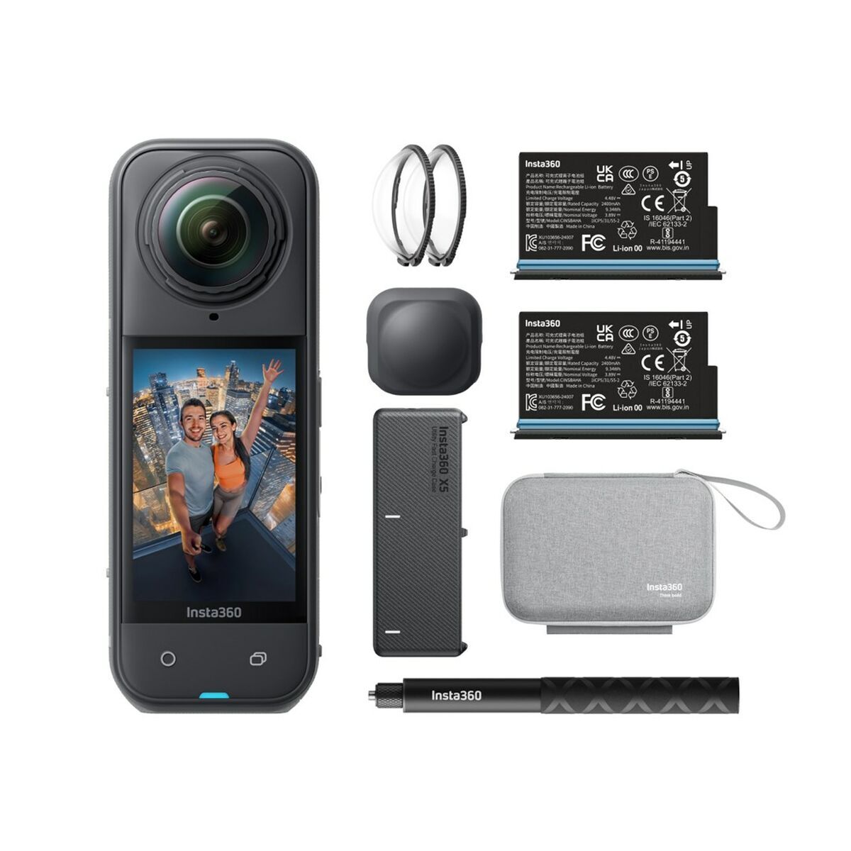 Ψηφιακή φωτογραφική μηχανή Insta360 CINSAAHA(X504) Μαύρο