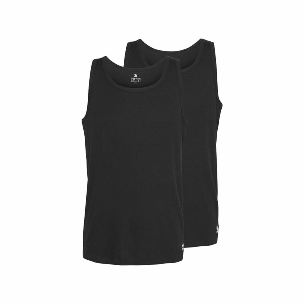 Αντρικó Top Tank Adidas Active Flex Cotton Μαύρο x2