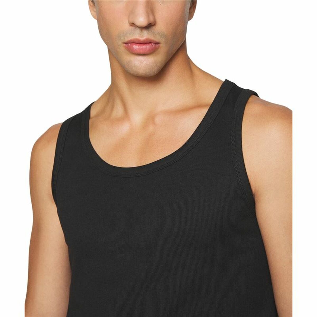 Αντρικó Top Tank Adidas Active Flex Cotton Μαύρο x2
