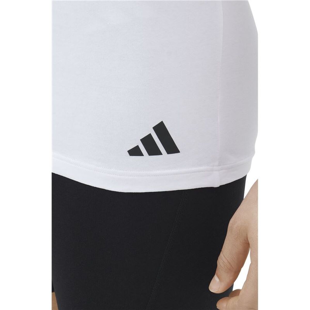 Ανδρική Μπλούζα με Κοντό Μανίκι Adidas Crew 2P Active Flex