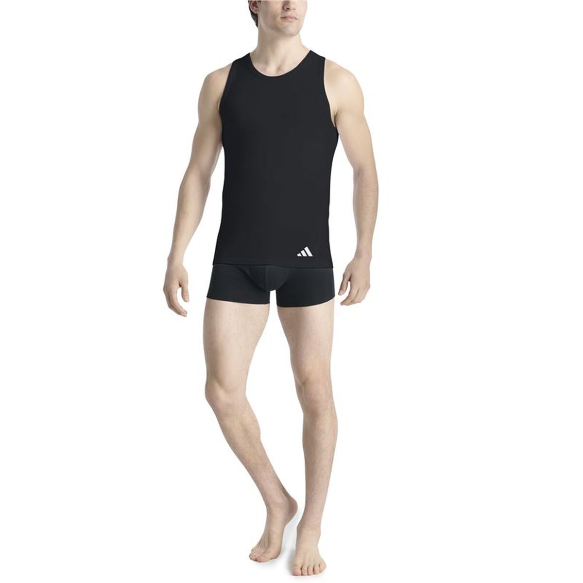 Αντρικó Top Tank Adidas Active Flex Μαύρο