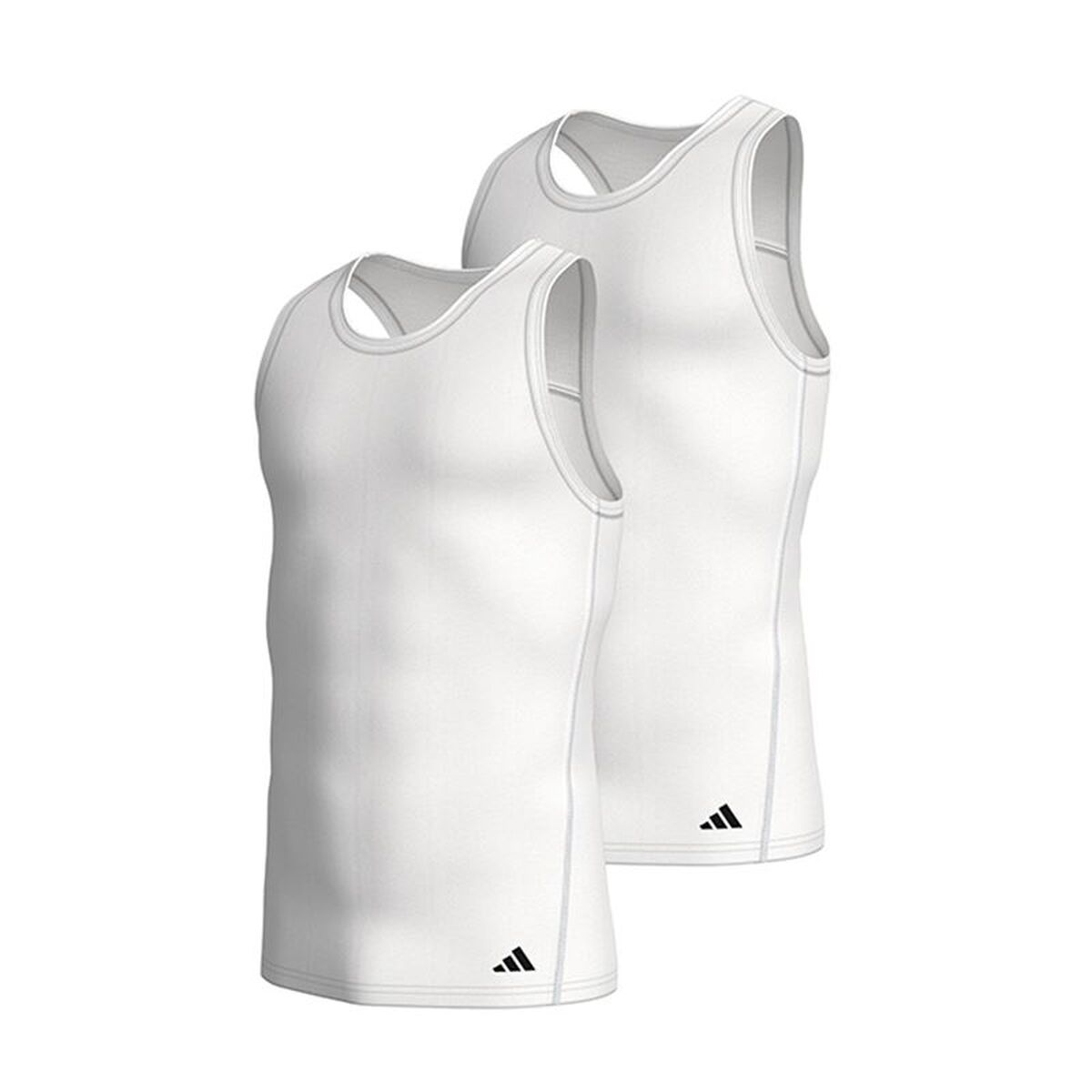 Αντρικó Top Tank Adidas Active Flex Λευκό