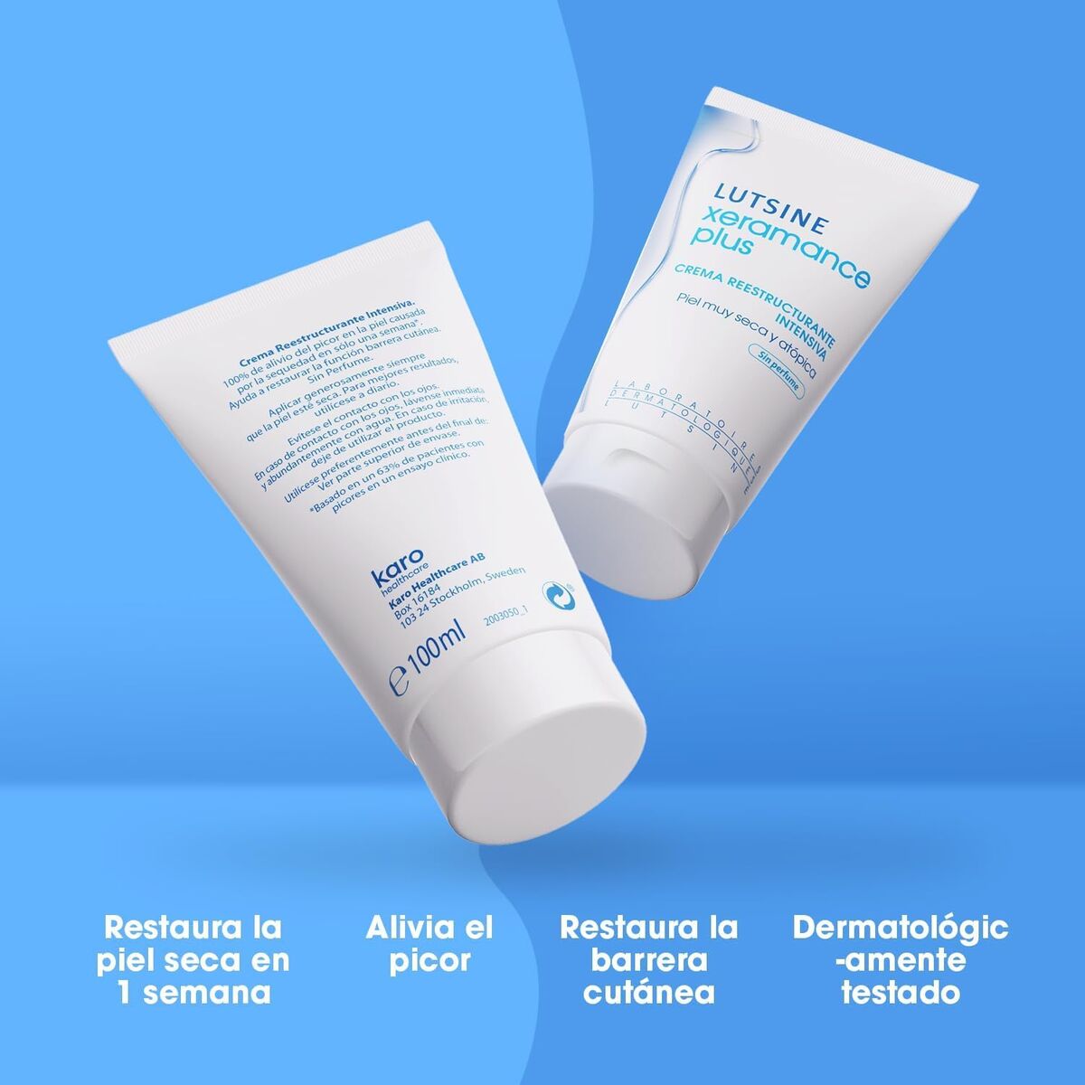 Κρέμα Σώματος Lutsine E45 XERAMANCE PLUS 100 ml x2