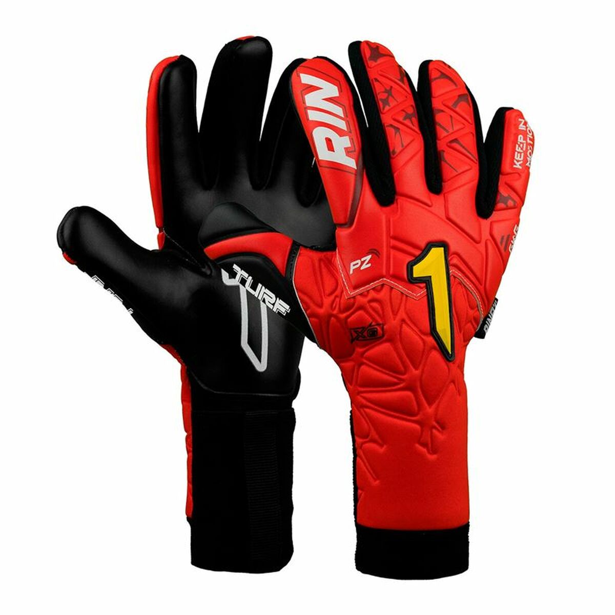 Γάντια Τερματοφύλακα Rinat Xtreme Guard Dominius Turf Κόκκινο