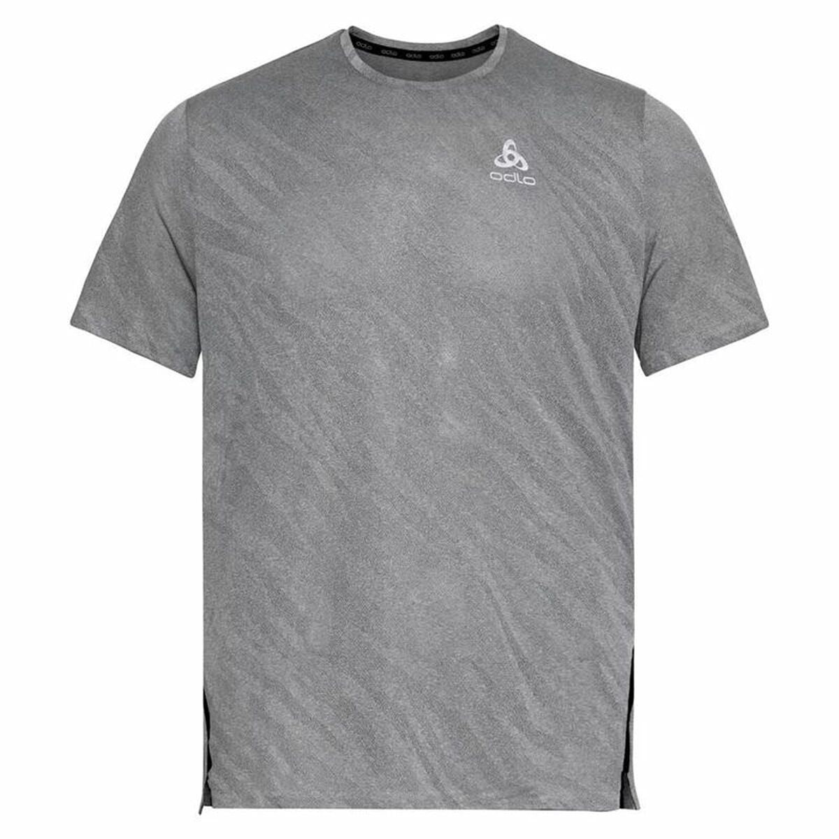 Ανδρική Μπλούζα με Κοντό Μανίκι Odlo Crew Neck S/S Γκρι