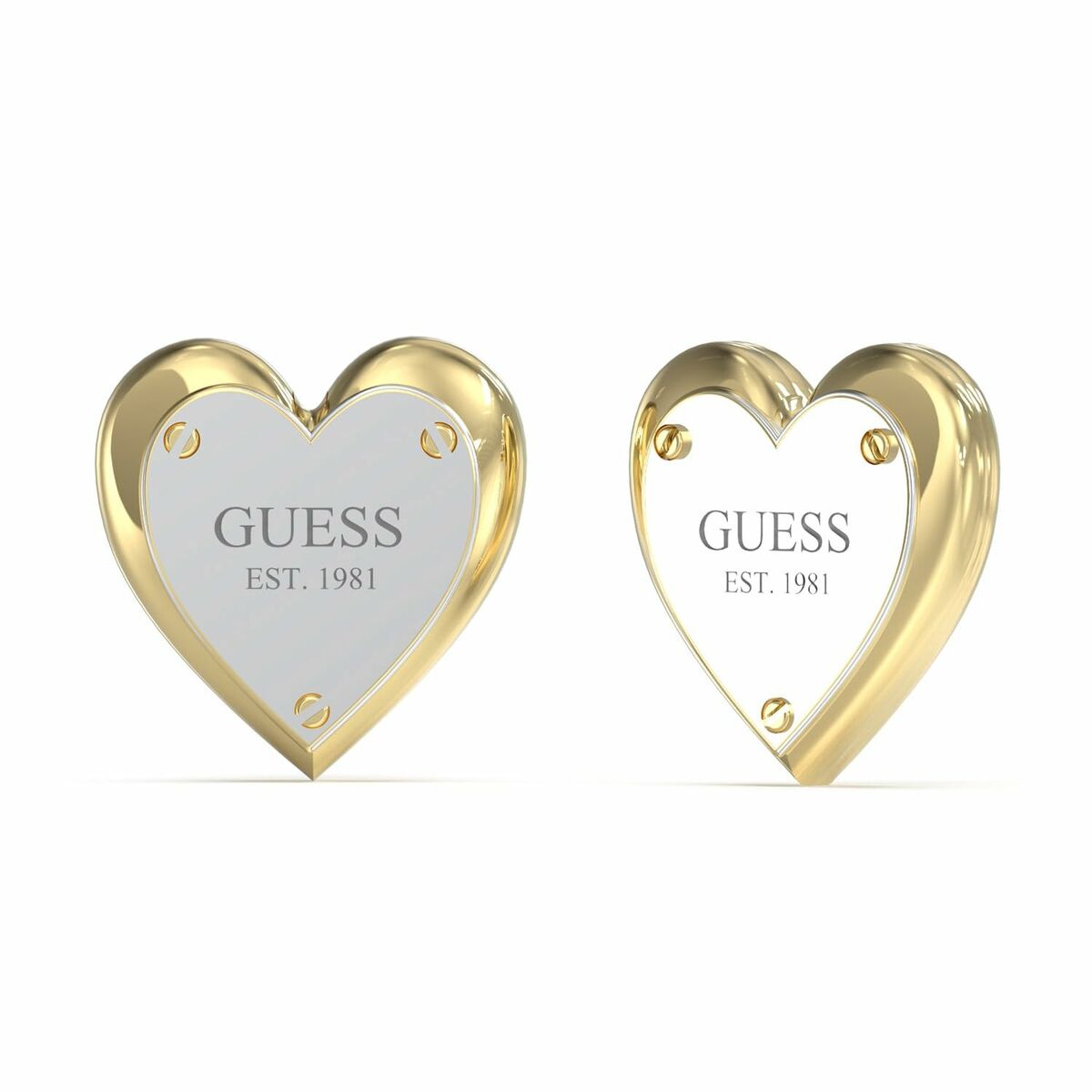 Γυναικεία Σκουλαρίκια Guess JUBE04209JWYGRHT-U Ανοξείδωτο ατσάλι
