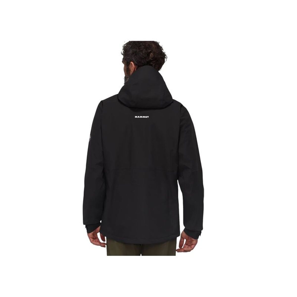 Ανδρικό Αθλητικό Mπουφάν Mammut Linard Guide Hs Μαύρο