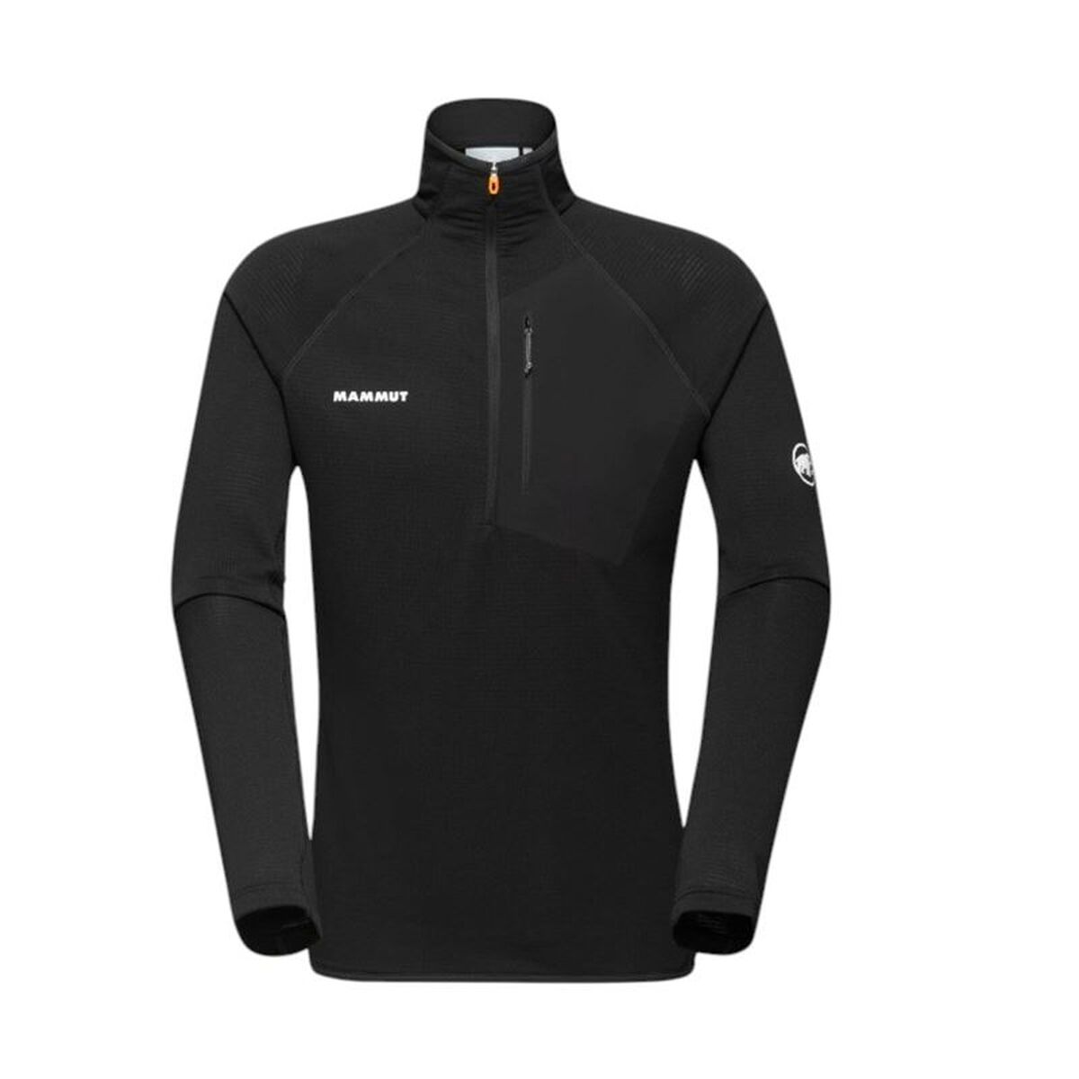 Ανδρικό Αθλητικό Mπουφάν Mammut Aenergy Light Ml Half Zip Pull Μαύρο