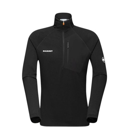 Ανδρικό Aθλητικό Mπουφάν Mammut Aenergy Light Ml Half Zip Pull Μαύρο