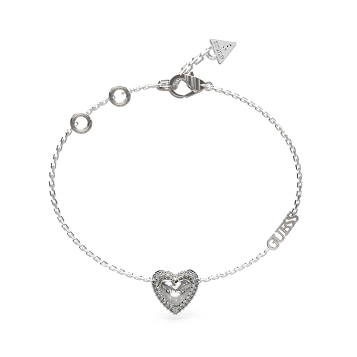 Γυναικεία Βραχιόλια Guess JUBB05022JWRHS Ασημί