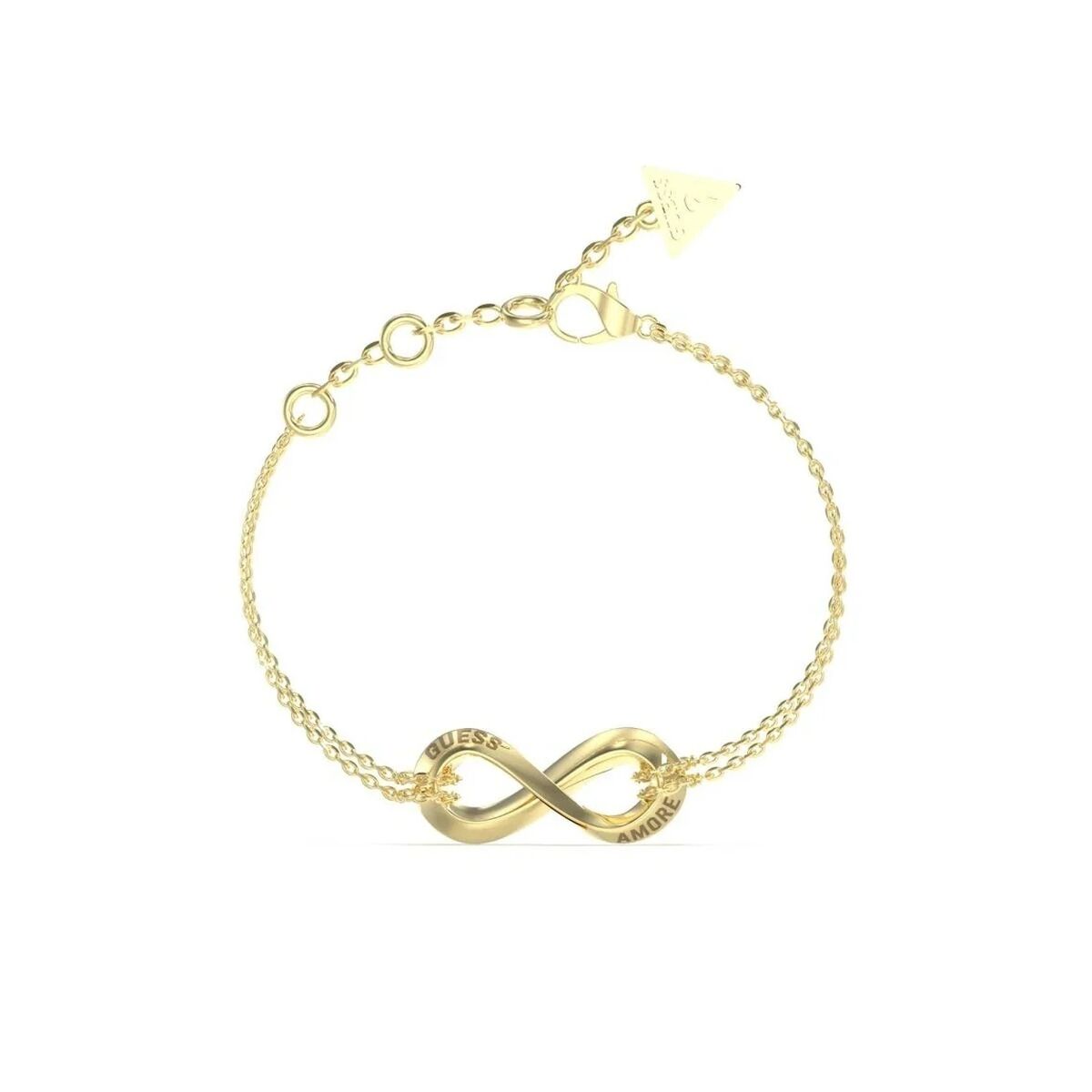 Γυναικεία Βραχιόλια Guess JUBB05050JWYGS Χρυσό