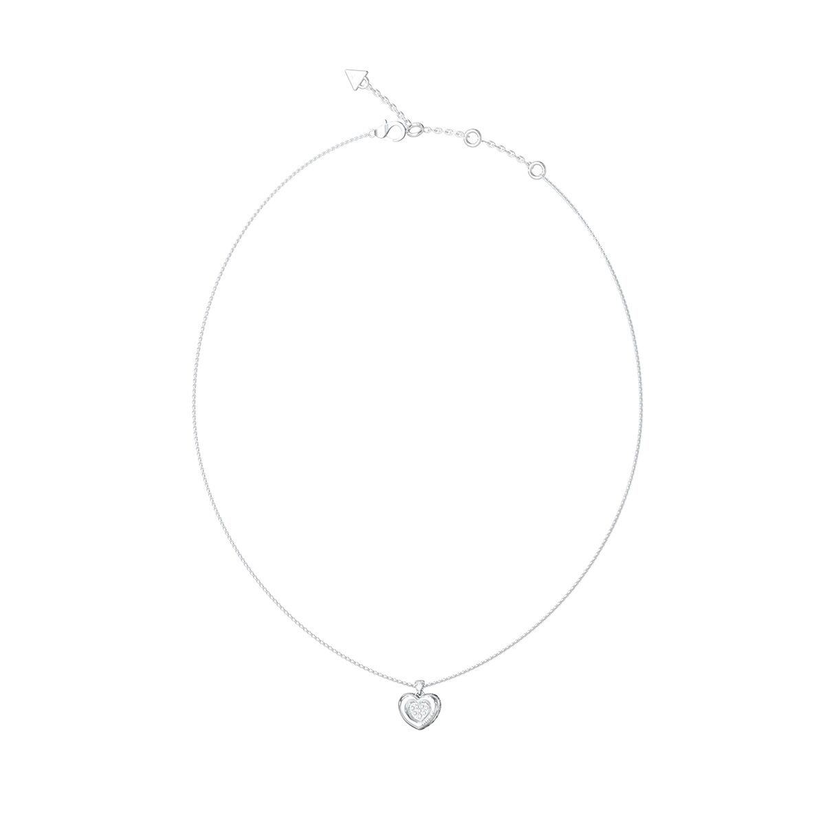 Γυναικεία Κολιέ Guess JUBN05463JWRHT-U Ασημί