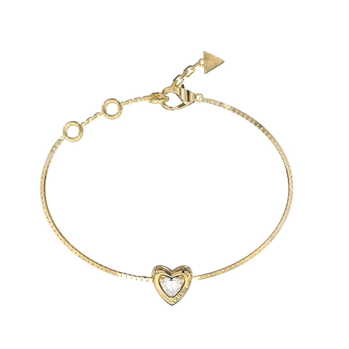 Γυναικεία Βραχιόλια Guess JUBB06017JWYGS Χρυσό