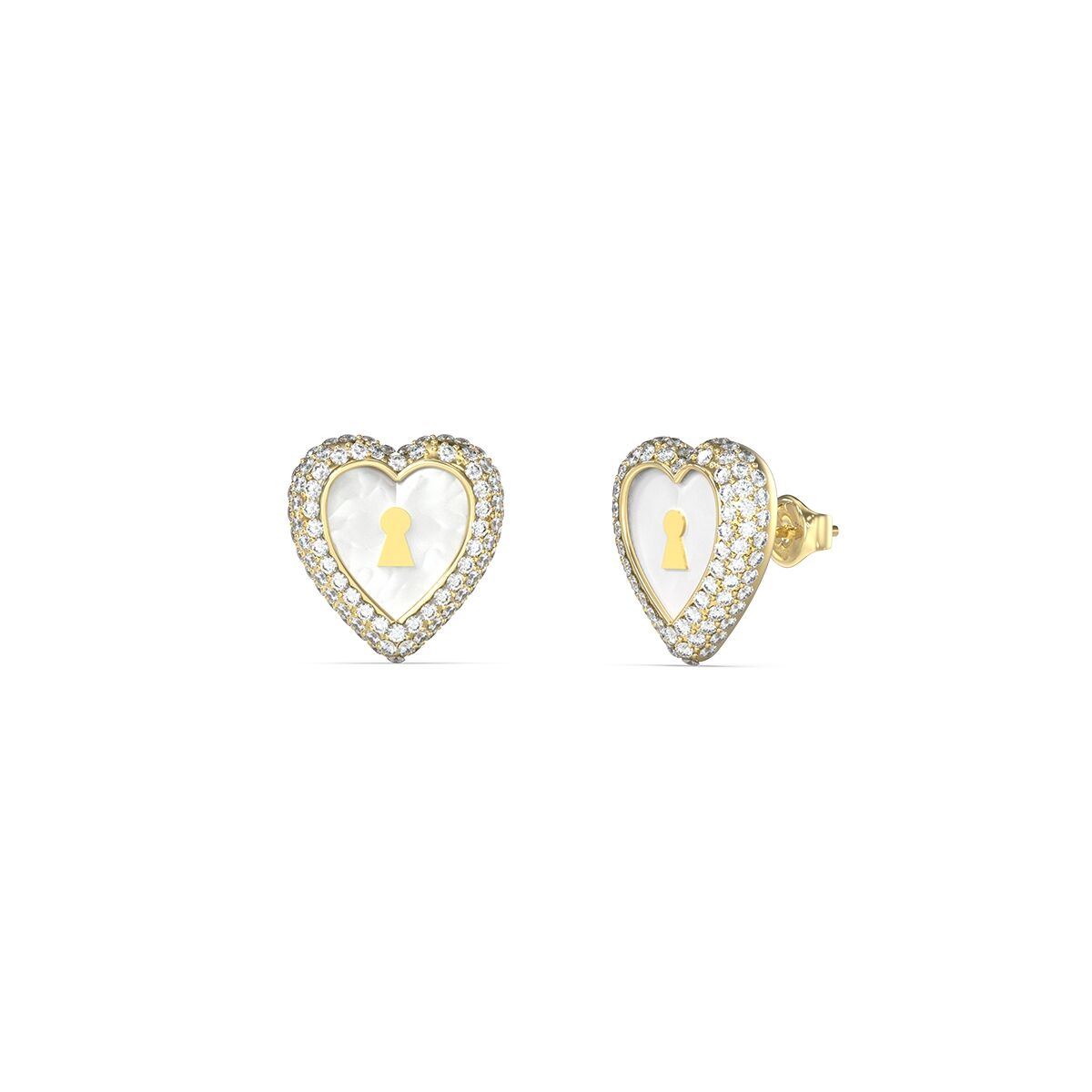 Γυναικεία Σκουλαρίκια Guess JUBE06065JWYGT-U Χρυσό