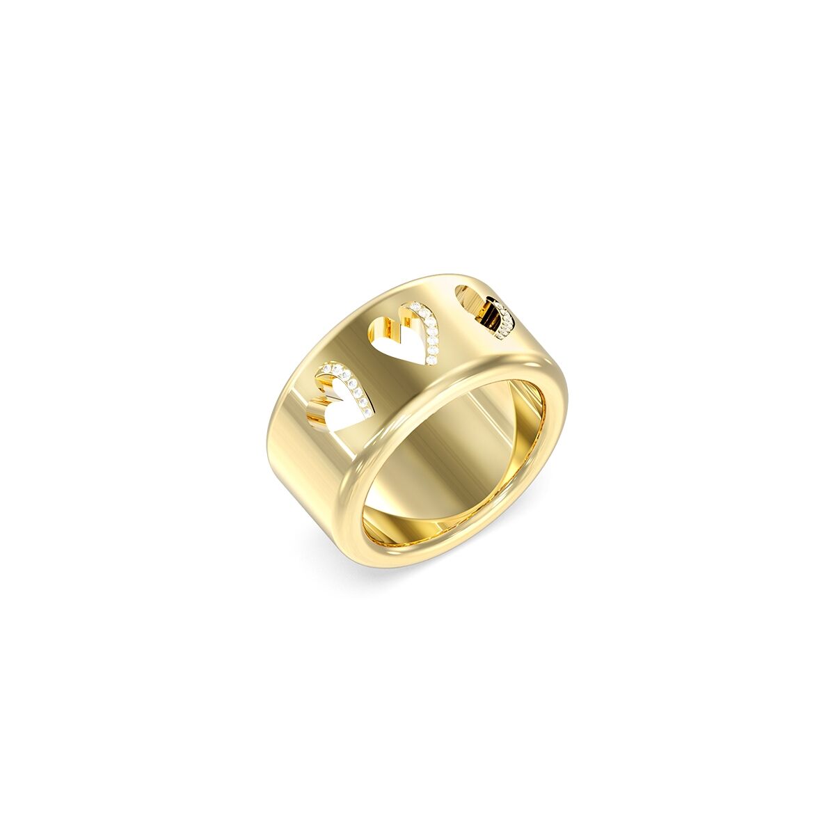 Γυναικεία Δαχτυλίδια Guess JUBR06086JWYG58 Χρυσό 18