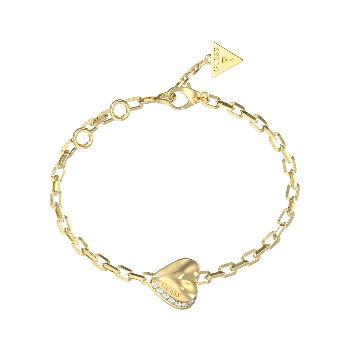 Γυναικεία Βραχιόλια Guess JUBB06088JWYGS Χρυσό