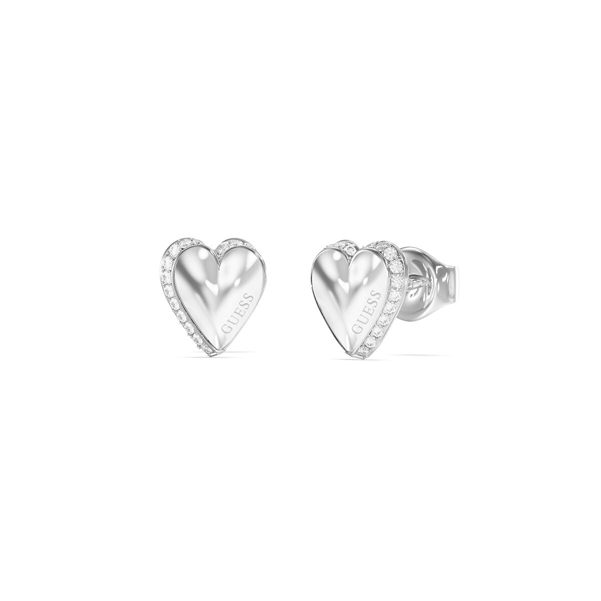 Γυναικεία Σκουλαρίκια Guess JUBE06092JWRHT-U Ασημί