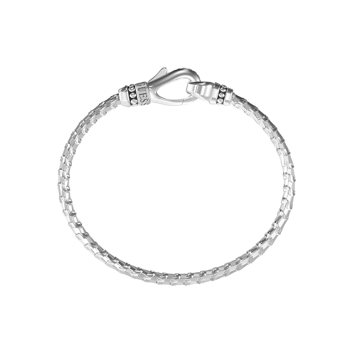 Ανδρικά Βραχιόλια Guess JUMB06024JWSTS Ασημί