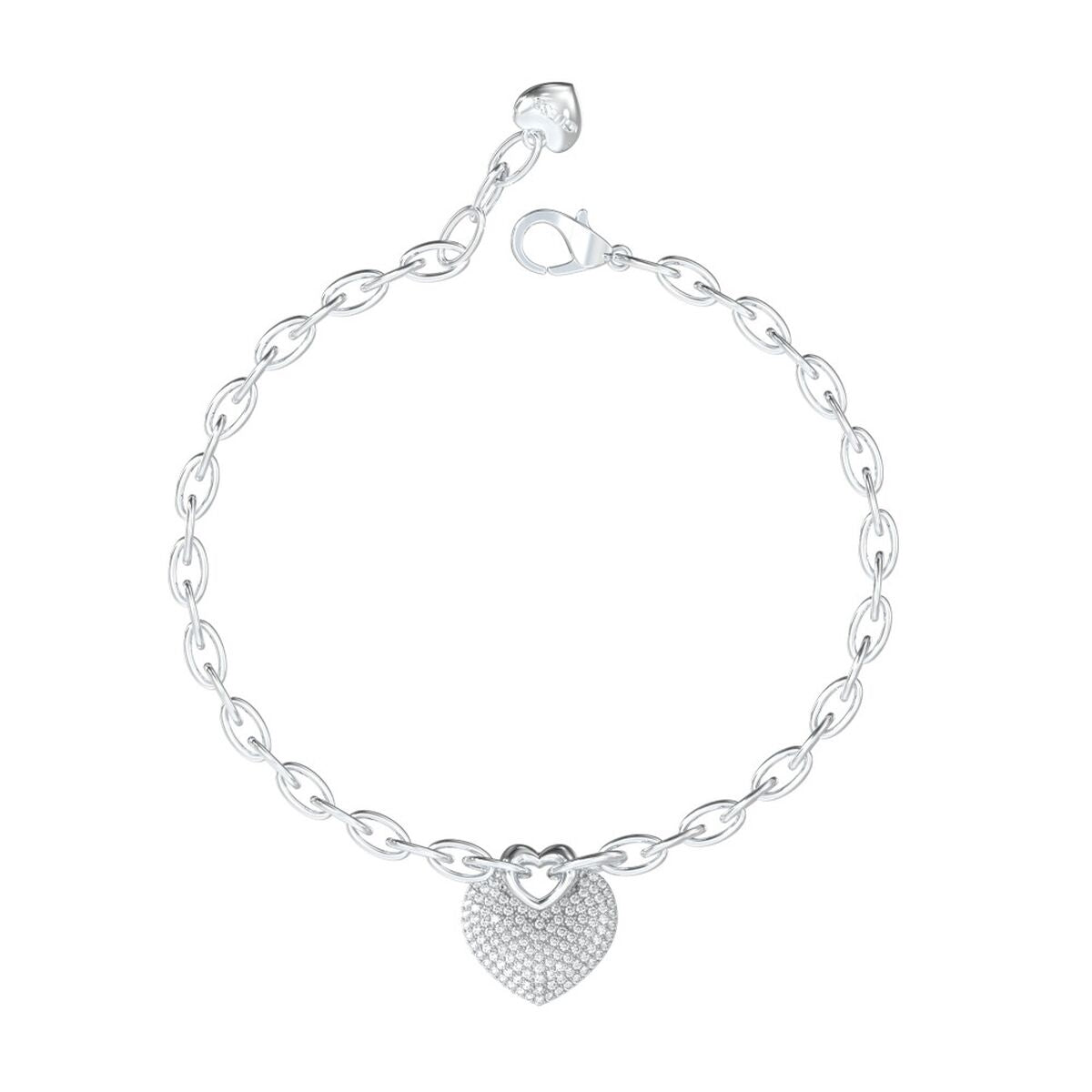 Γυναικεία Βραχιόλια Guess JUBB05214JWRHS Ασημί