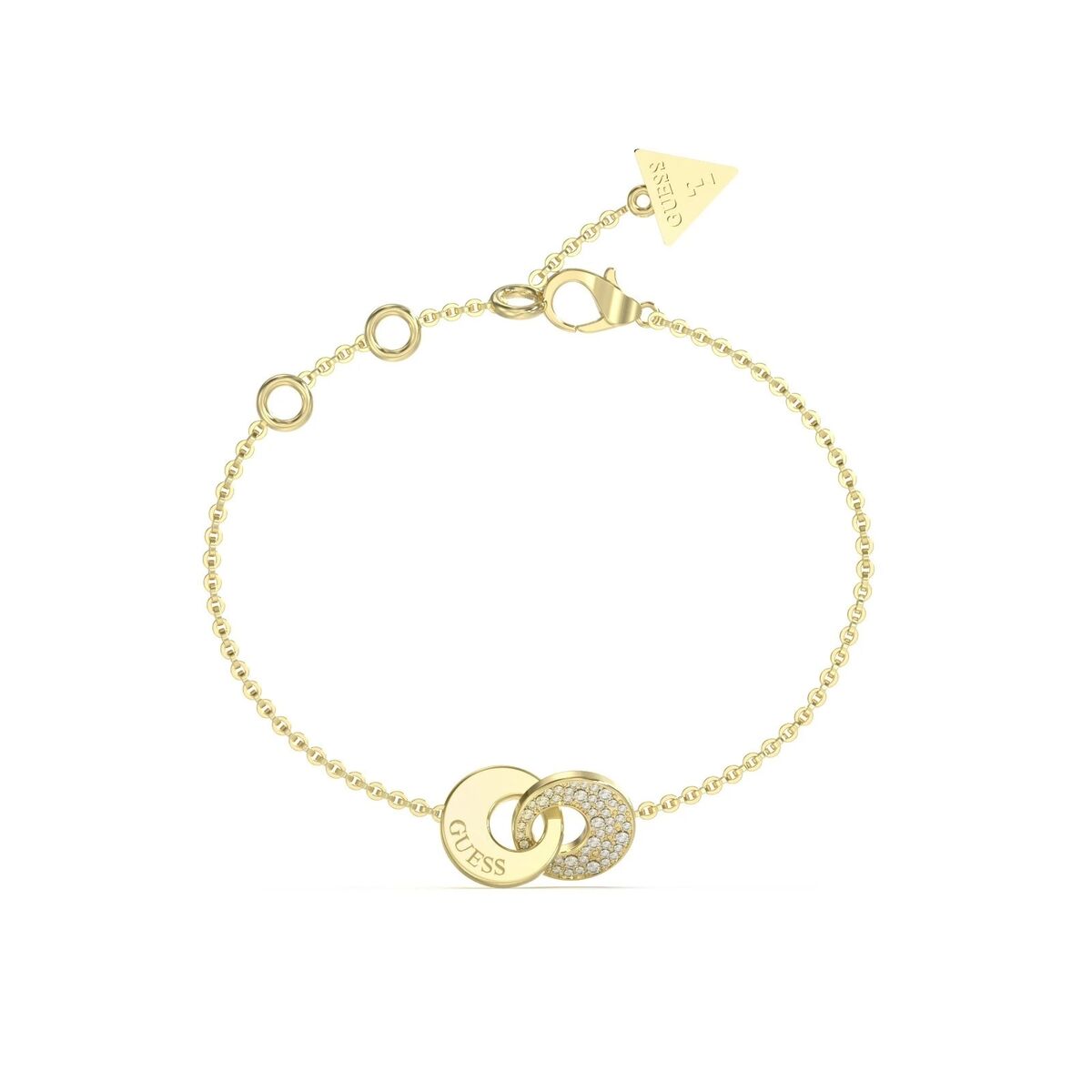 Γυναικεία Βραχιόλια Guess JUBB05220JWYGS Χρυσό