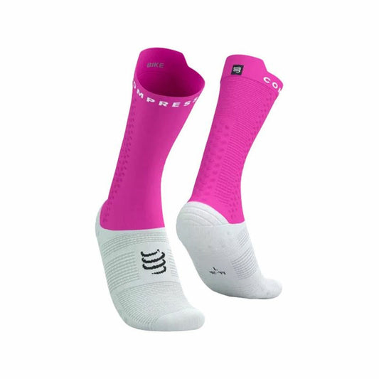 Αθλητικές Κάλτσες Compressport Pro Racing Σκούρο τριαντάφυλλο