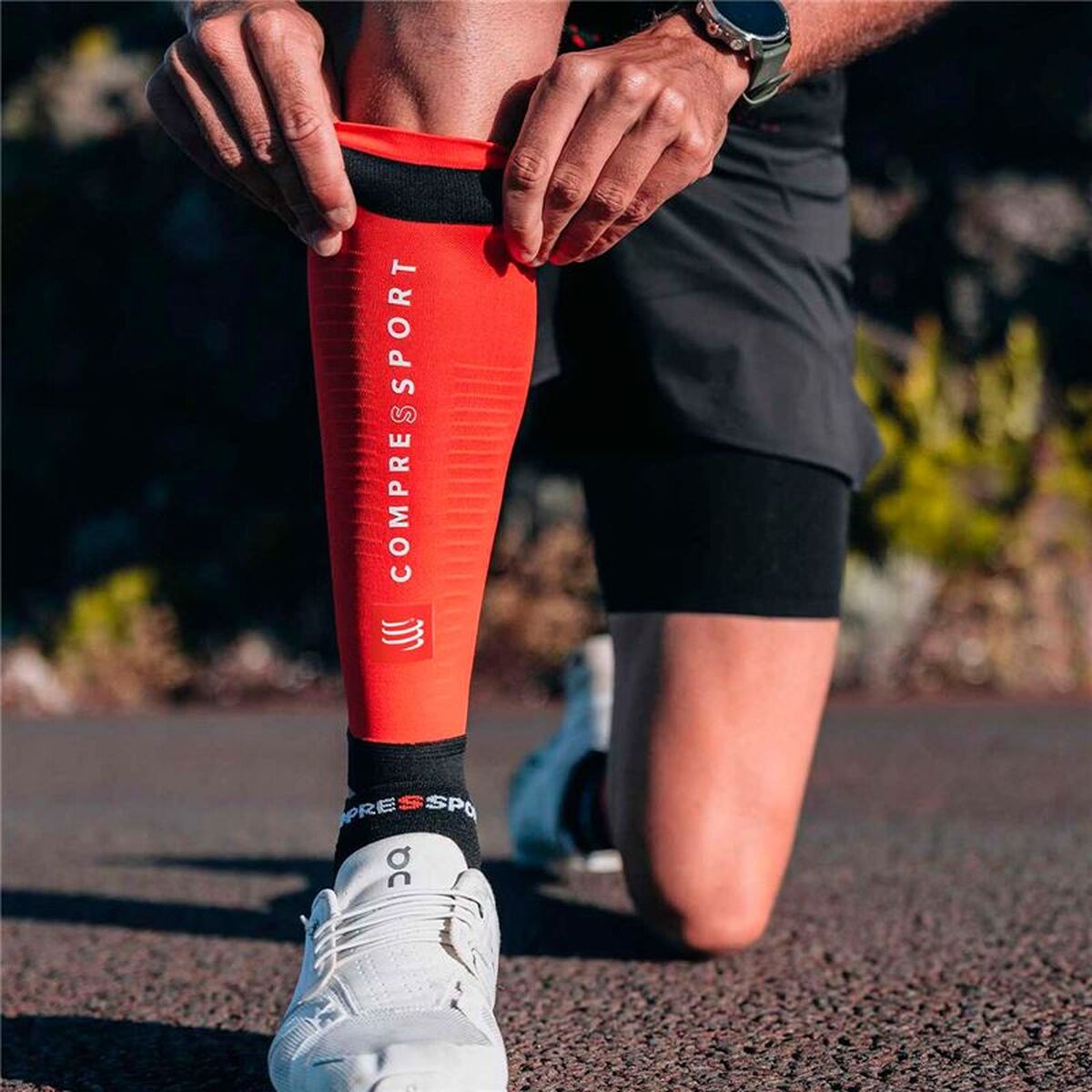 Συμπιεστικά Αθλητικά Μανίκια Γάμπας Compressport SU00047B-3093