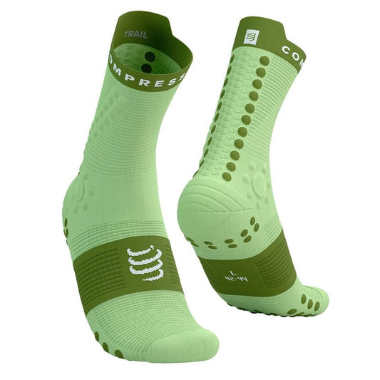 Κάλτσες συμπίεσης Compressport Pro Racing Πράσινο