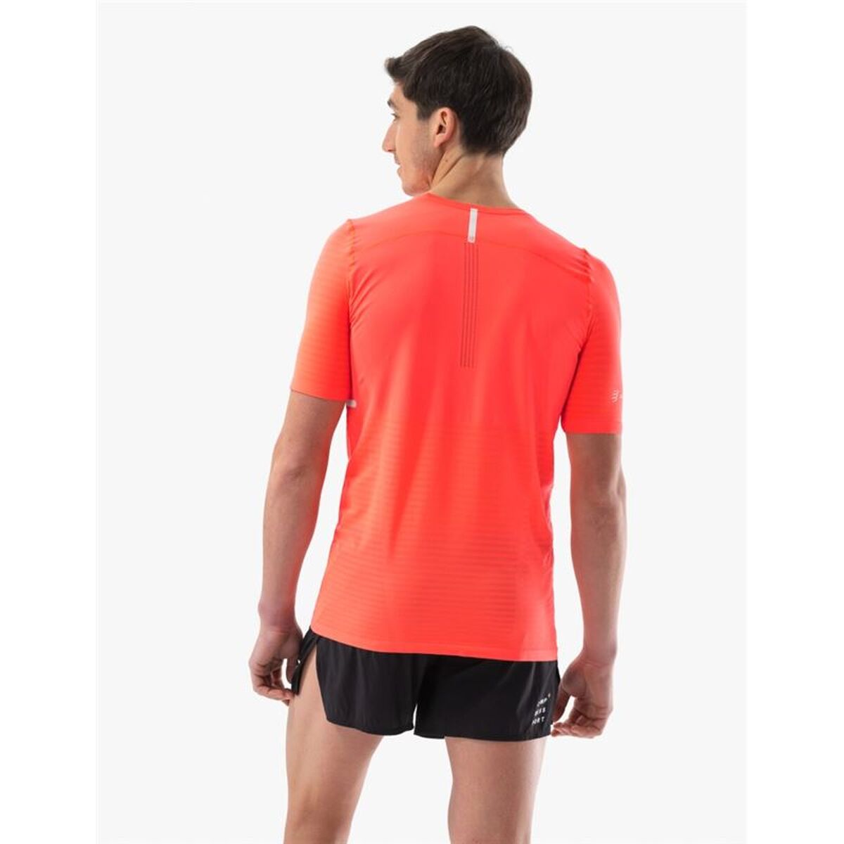 Ανδρική Μπλούζα με Κοντό Μανίκι Compressport Pro Racing Κόκκινο