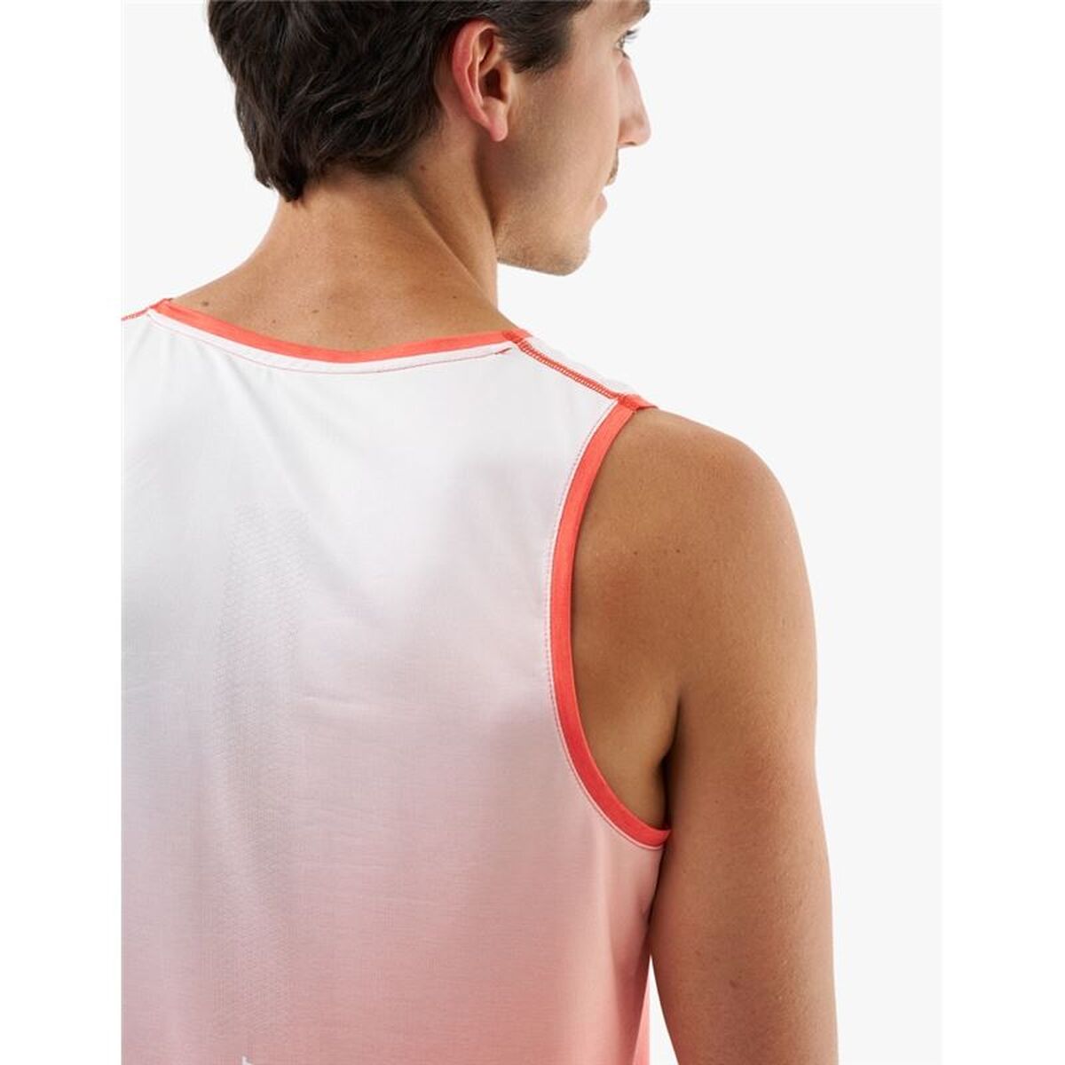 Αμάνικο Ανδρικό Μπλουζάκι Compressport Performance Λευκό