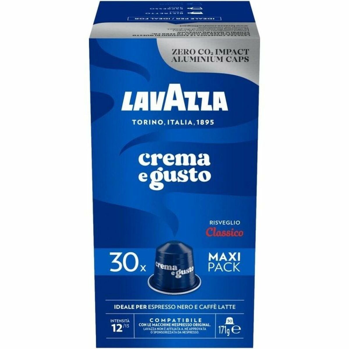 Κάψουλες για καφέ Lavazza Crema e Gusto 30 Τεμάχια (30 Μονάδες)