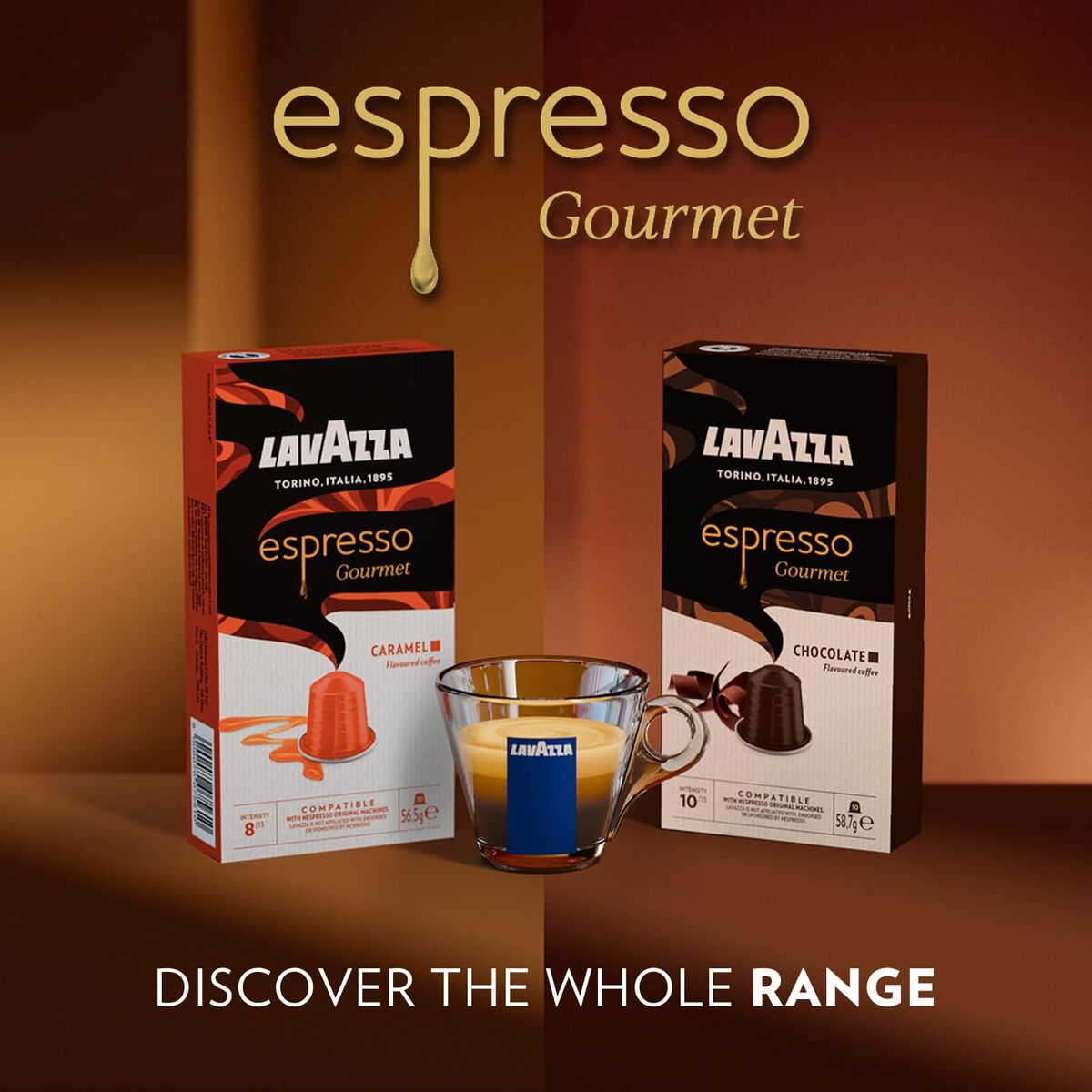 Κάψουλες για καφέ Lavazza Espresso Gourmet Caramel 10 Τεμάχια (x10)