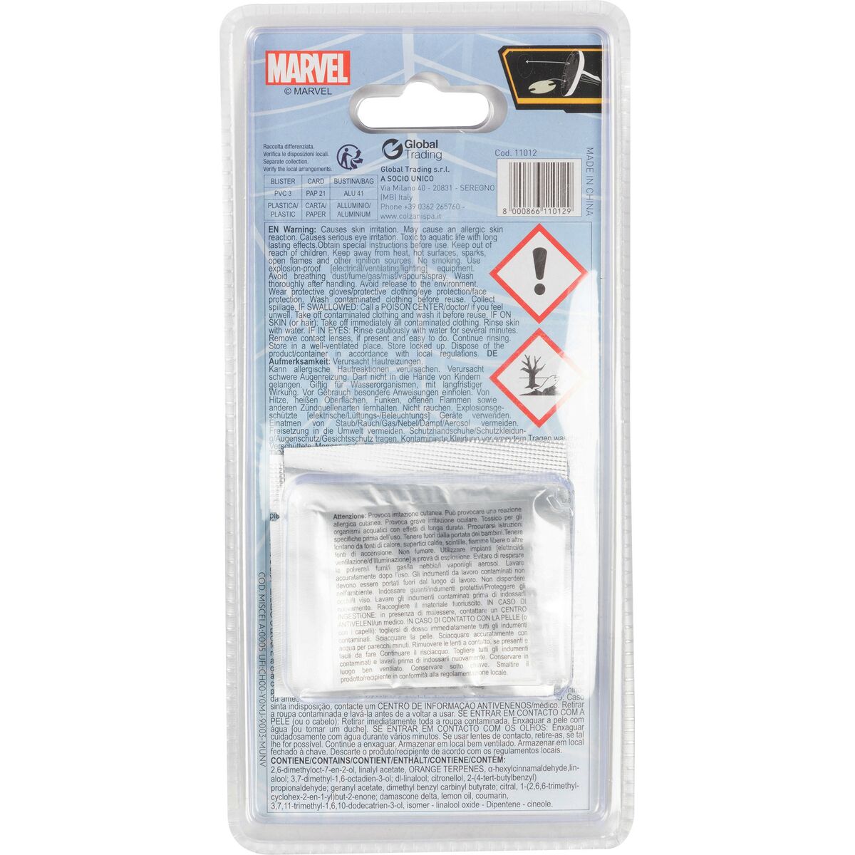Αποσμητικό Αυτοκινήτου Kids Licensing SPIDERMAN (1 μονάδα)