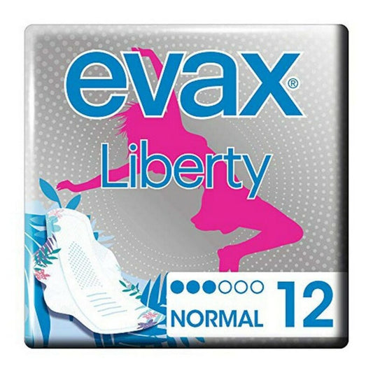 Κανονικές Σερβιέτες Με Φτερά LIBERTY Evax Liberty (12 τεμ.)