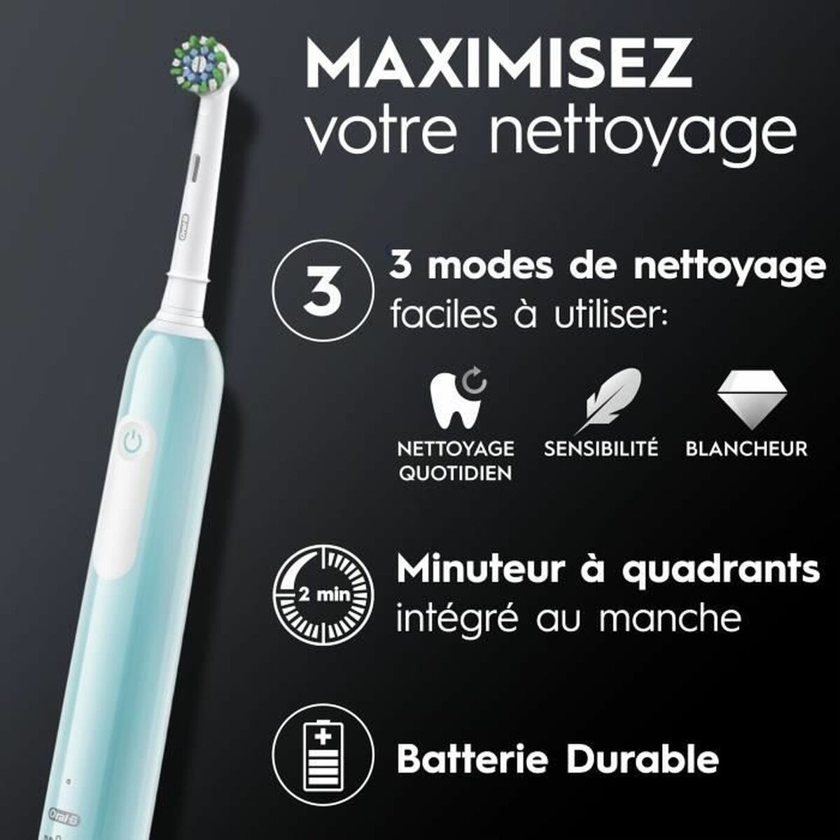 Ηλεκτρική οδοντόβουρτσα Oral-B Pro 1 - Sensitive Clean
