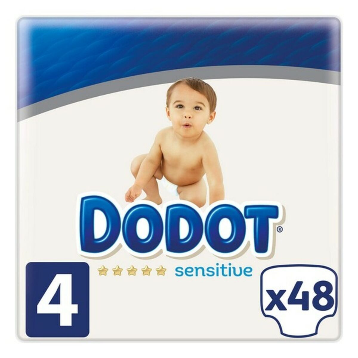 Πανάκια μιας χρήσης Sensitive Dodot Dodot Sensitive (48 τεμ.)