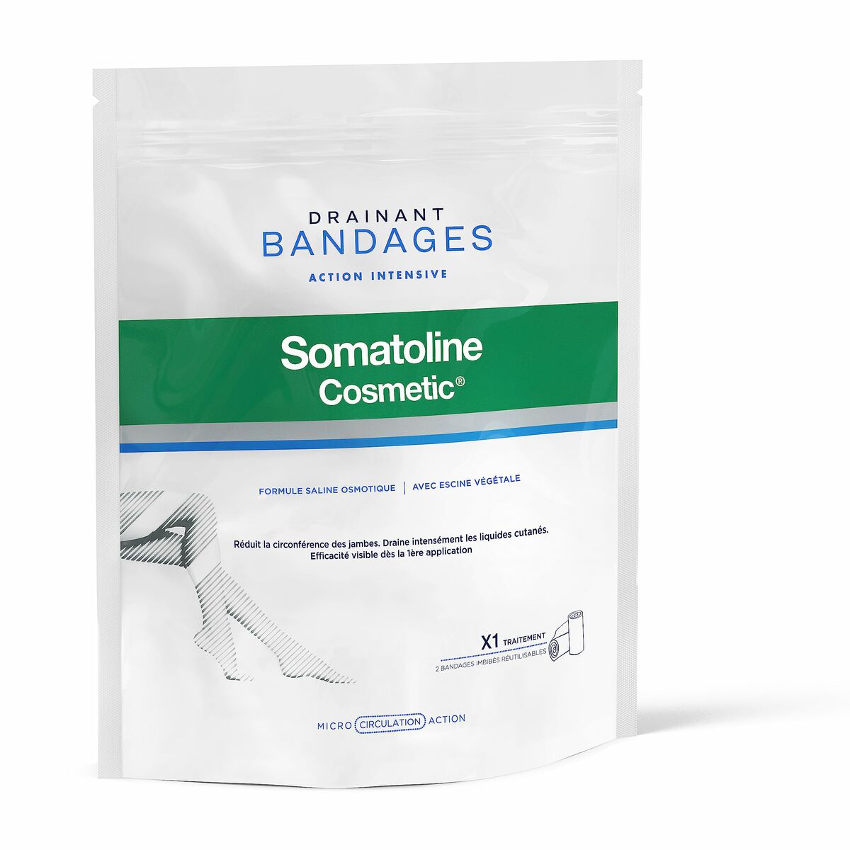 Επίδεσμοι Somatoline Drenante Kit Completo Μειωτής Αποστράγγιση (x1) (2 uds)