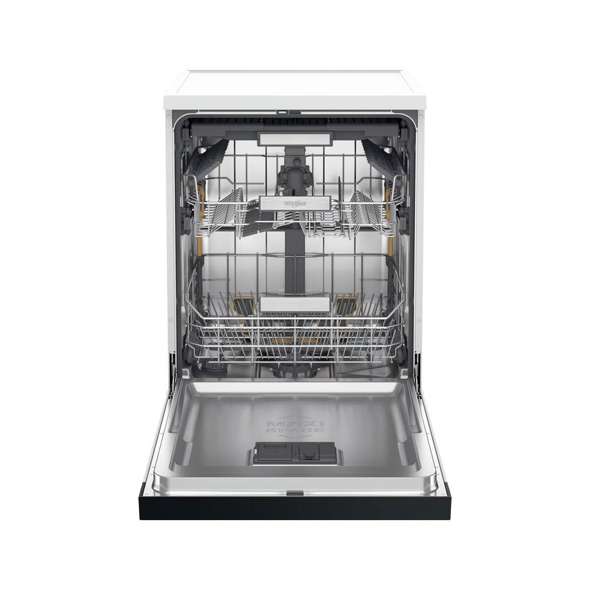 Πλυντήριο πιάτων Whirlpool Corporation W7FHS41 Λευκό Μαύρο 60 cm (Ανακαινισμenα C)