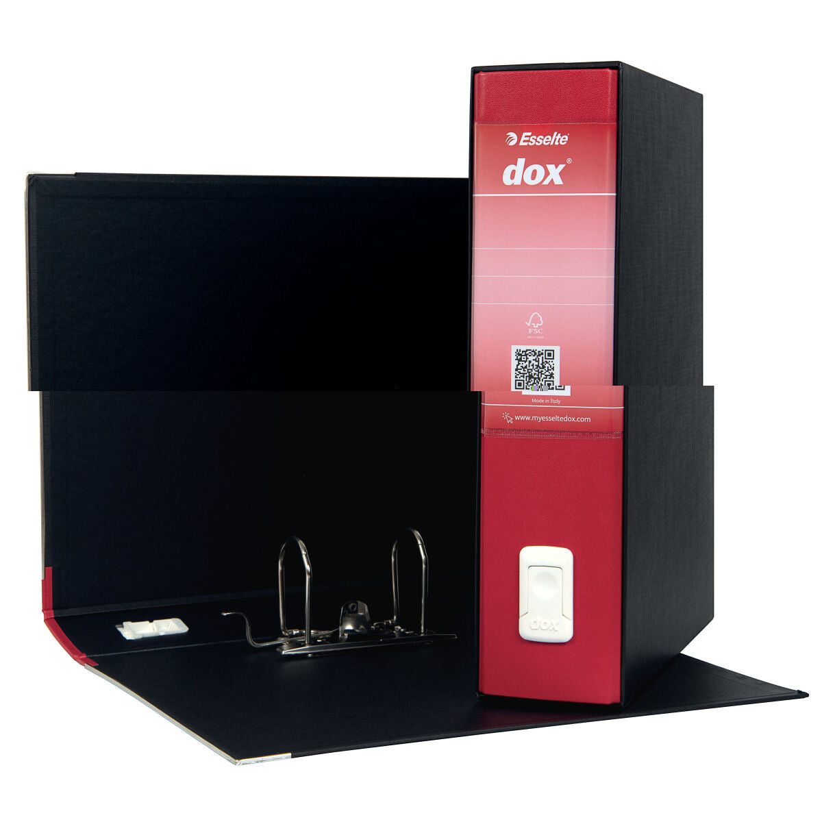 Επαναγεμιζόμενη θήκη αρχειοθέτησης Rexel Dox 2 Κόκκινο A4 Χαρτόνι Ανακυκλωμένο