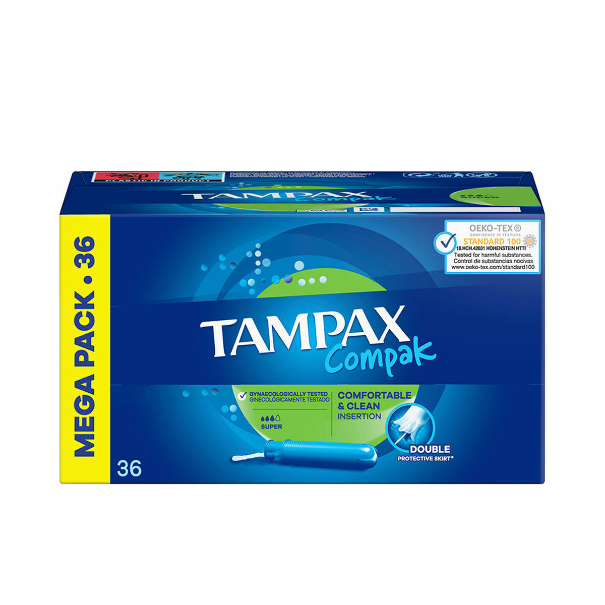 Ταμπόν Super Tampax Compak 36 Μονάδες