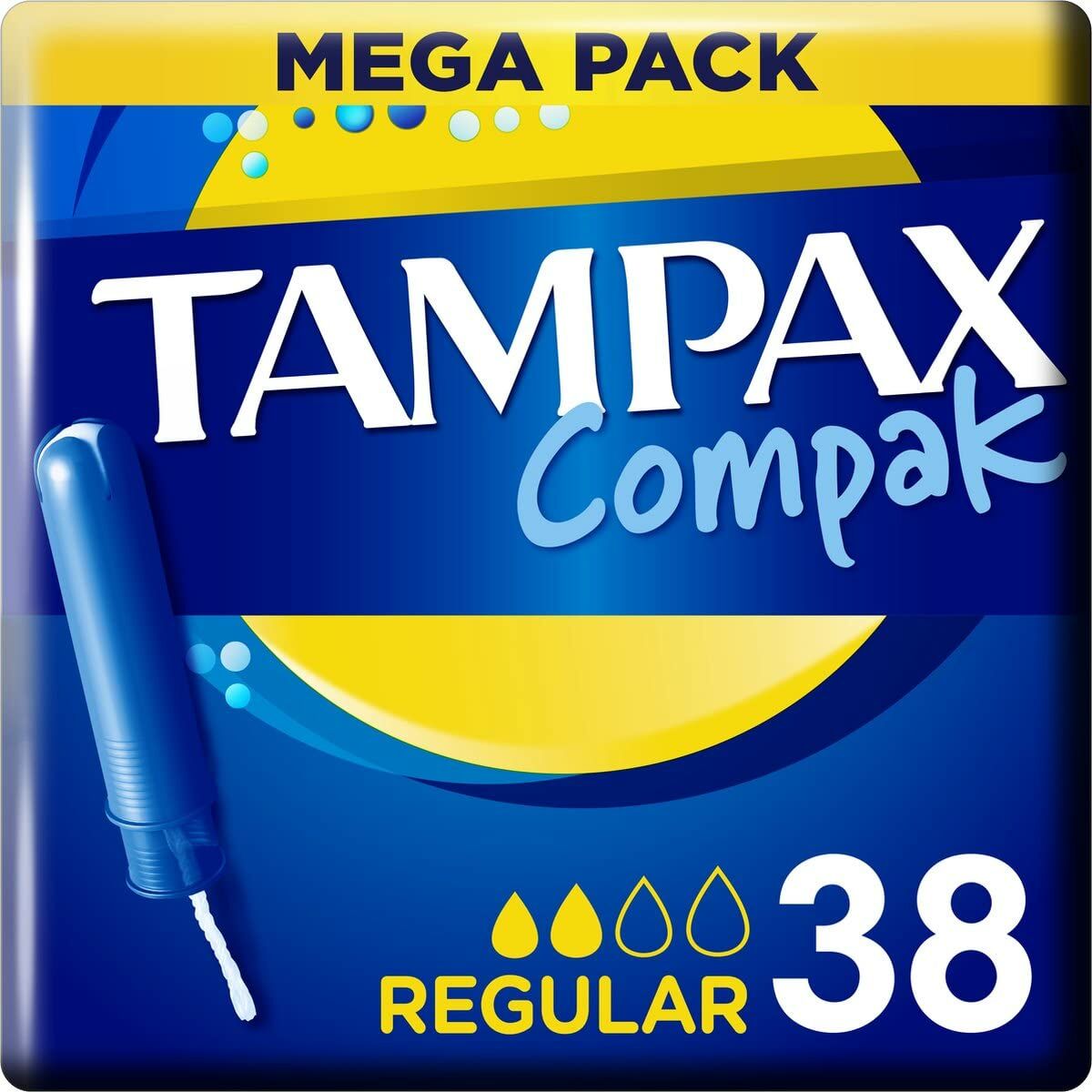 Κανονικά Ταμπόν Tampax Compak 38 τεμ.