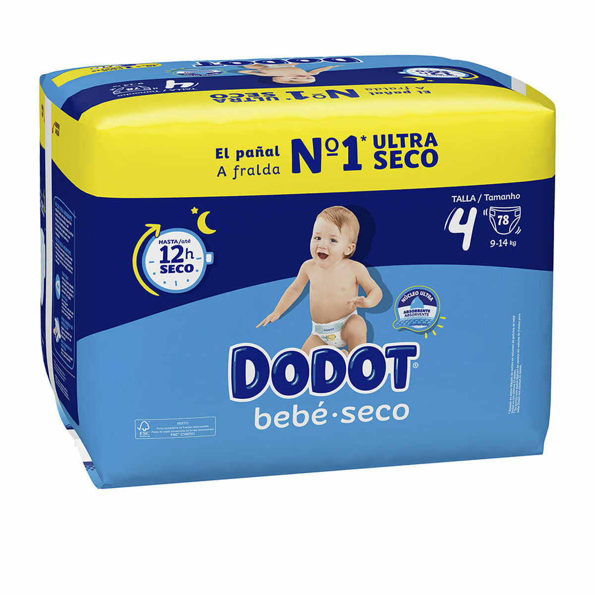 Πάνες Dodot Etapas 4 78 Μονάδες