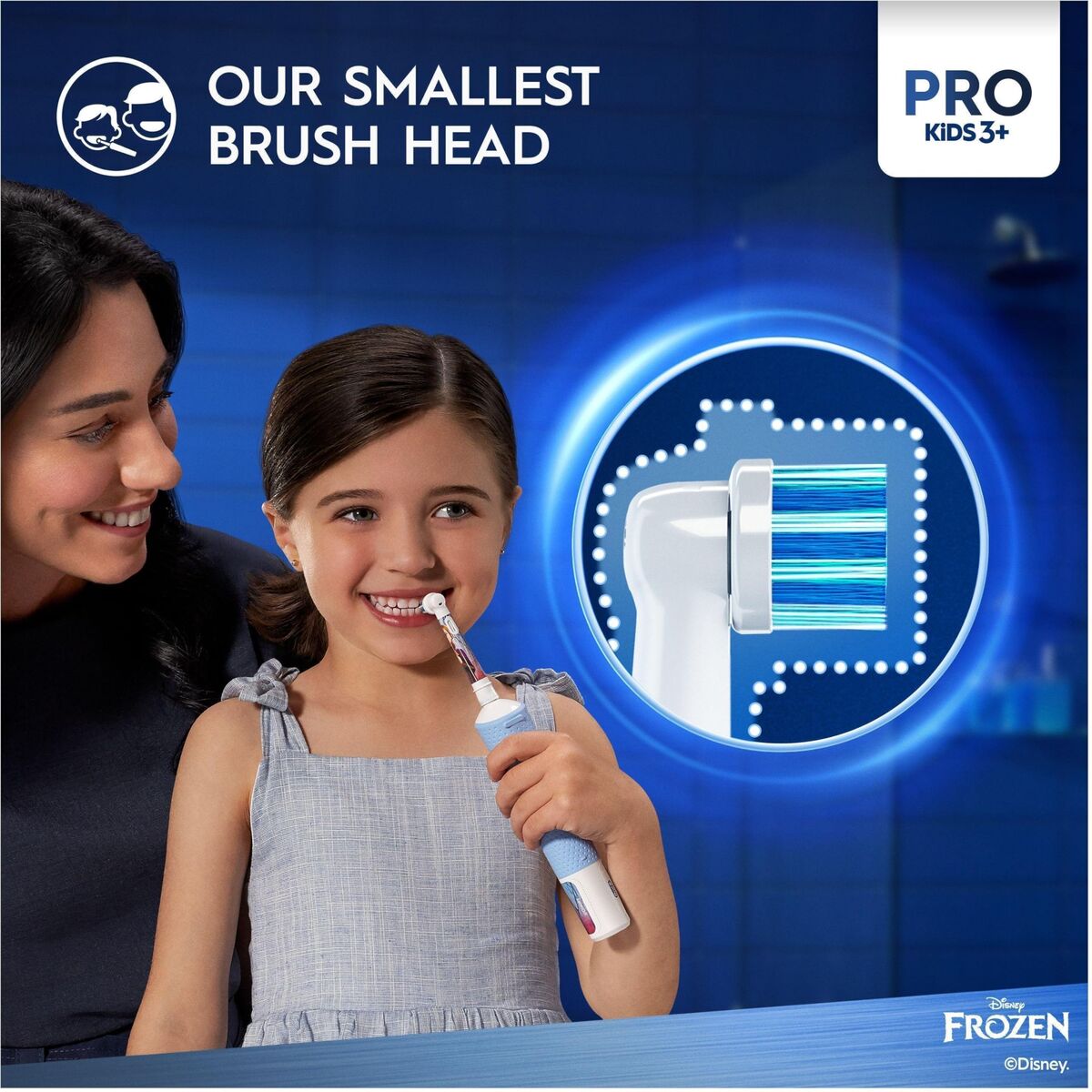 Ηλεκτρική οδοντόβουρτσα Oral-B Frozen Μαύρο Πολύχρωμο (2 Τεμάχια) (x2)