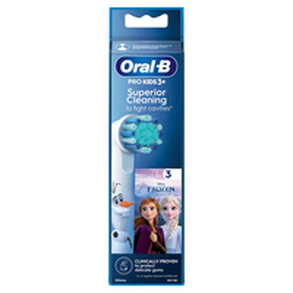 Ανταλλακτικό κεφαλής Oral-B Pro Kids Πολύχρωμο 3 Μονάδες