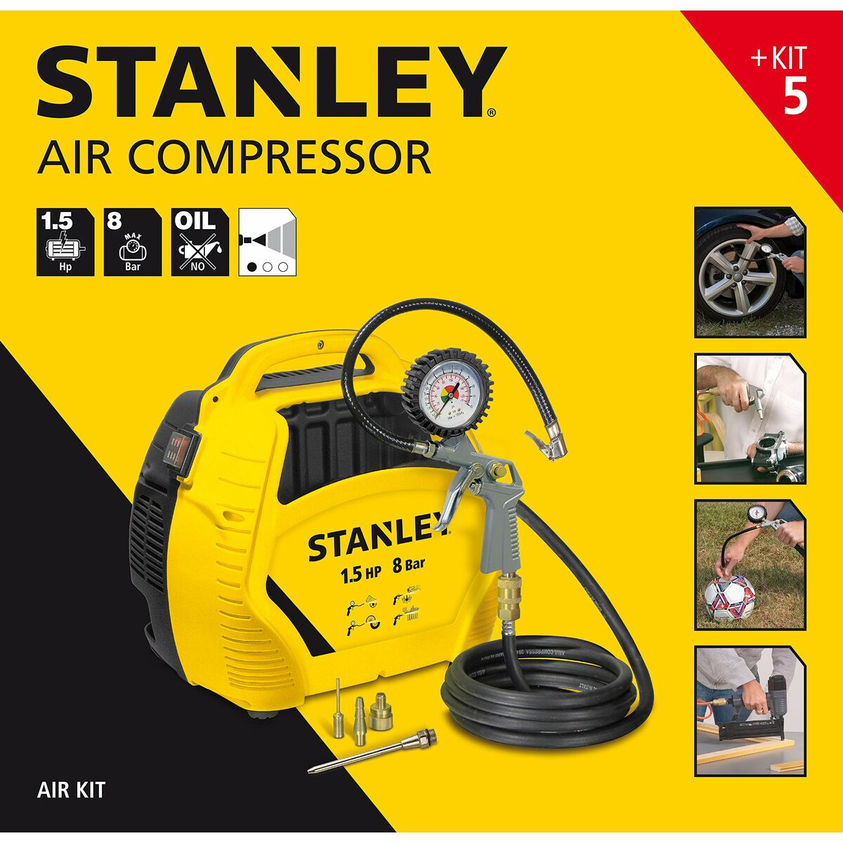 Συμπιεστής Αέρα Stanley 1868 1100 W 230 V