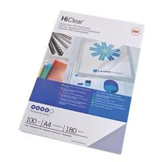 Κάλυμμα βιβλίων GBC HiClear Διαφανές Din A3 PVC (100 Μονάδες)