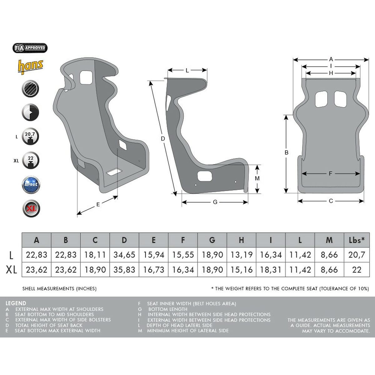 Κάθισμα Racing Momo DAYTONA L Μαύρο