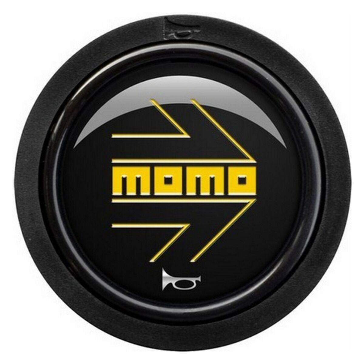 Κουμπί MOMO SPHOARWBLKYER Κίτρινο