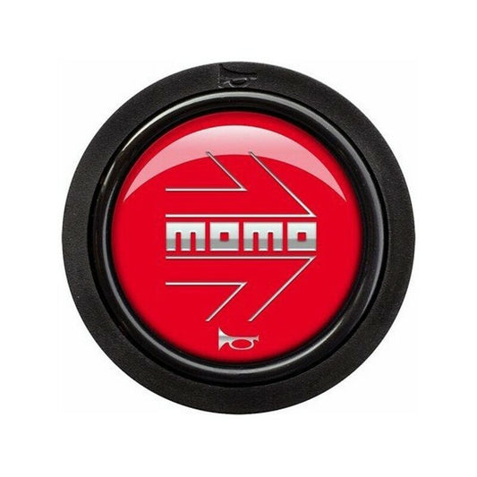 Κουμπί MOMO SPHOARWREDCHF Τιμόνι Μαύρο/Κόκκινο