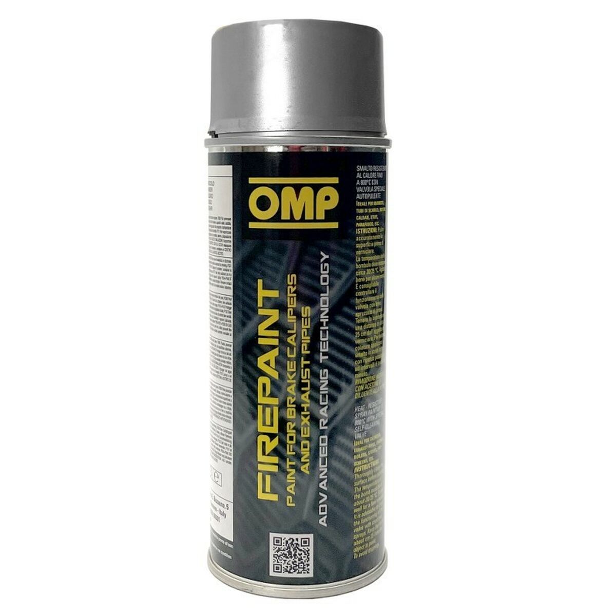 Σπρέι βαφής OMP OMPPC02001000003 Δαγκάνες Φρένων 400 ml Ασημί